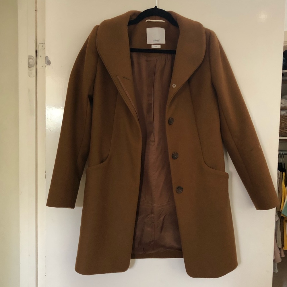 WILFRED wool coat